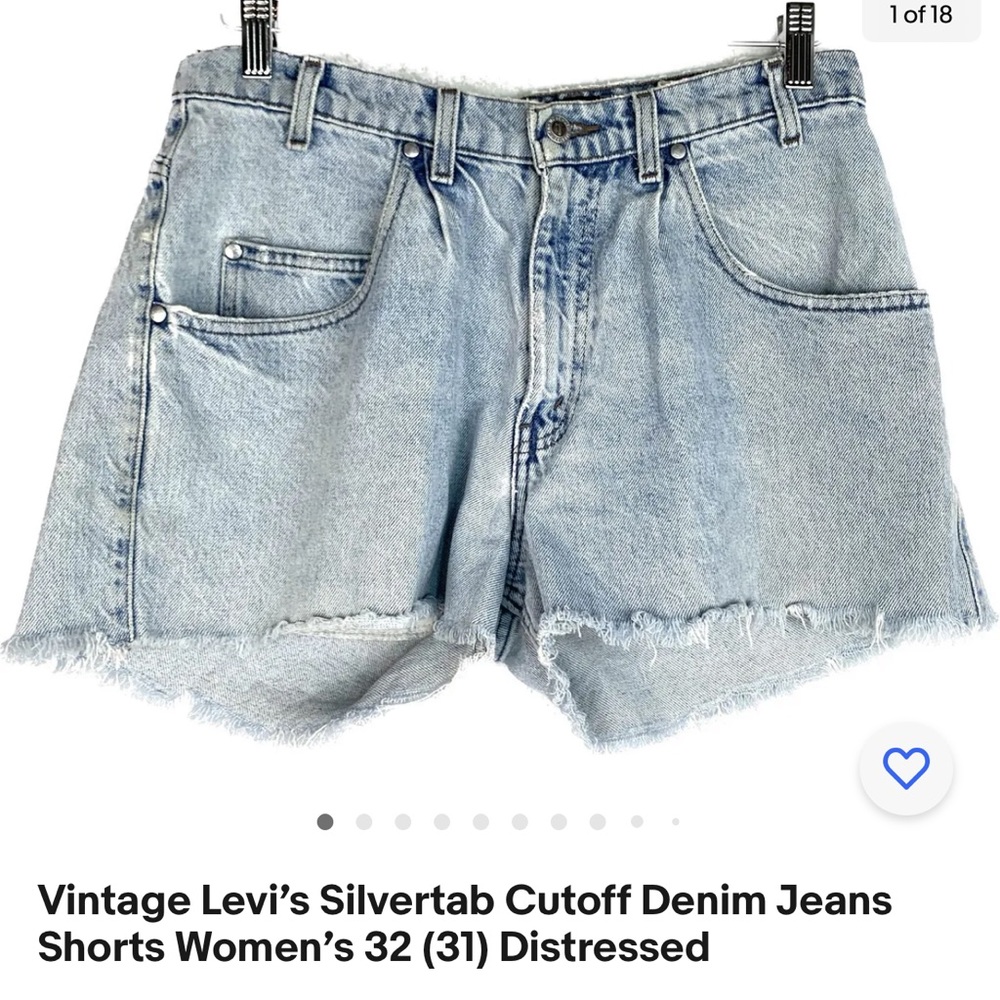 Vintage Levi’s shorts W 32
